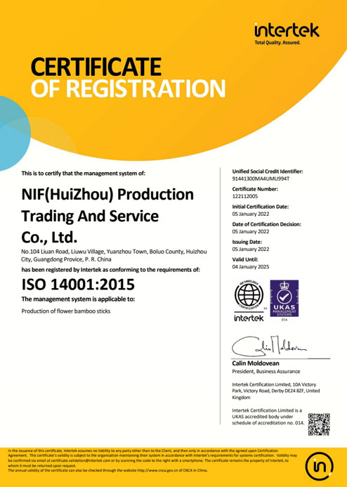 ISO 14001 - 2015 Standard